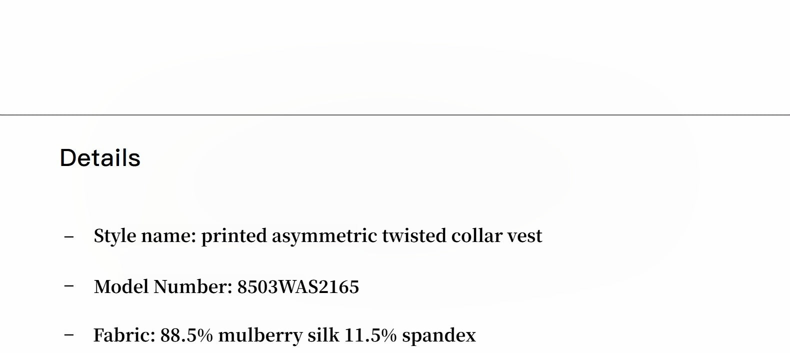 Elastic silk twisted collar original geometric print slim fit multi-occasion T-shirt sleeveless vest for women-3