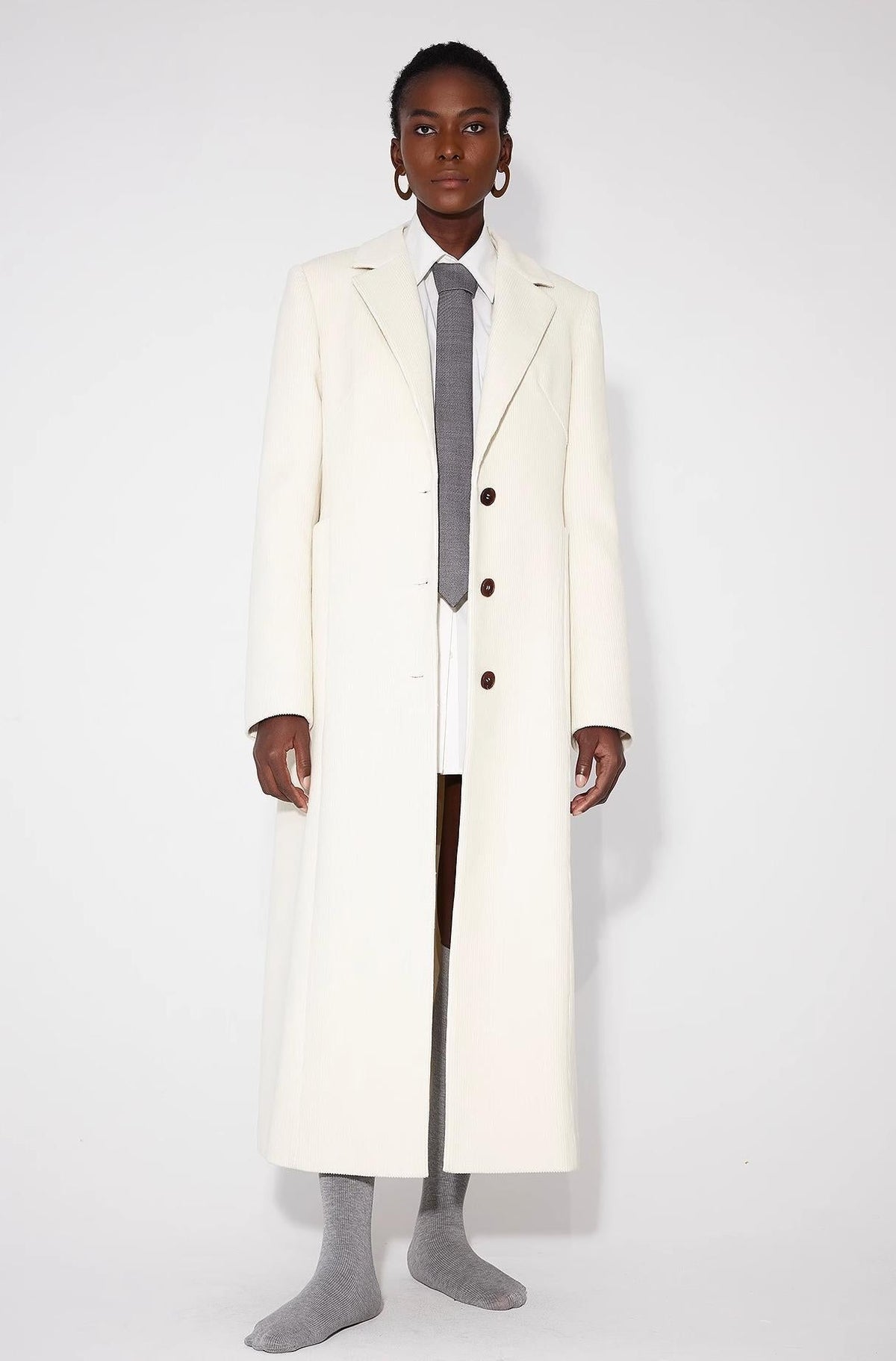 Corduroy three-dimensional pocket waist coat-2