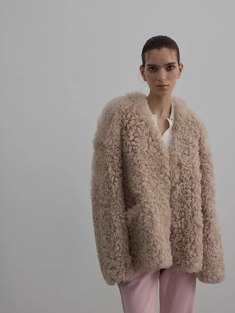 Wanderer Island Imported Tuscan Sheepskin Coat-0