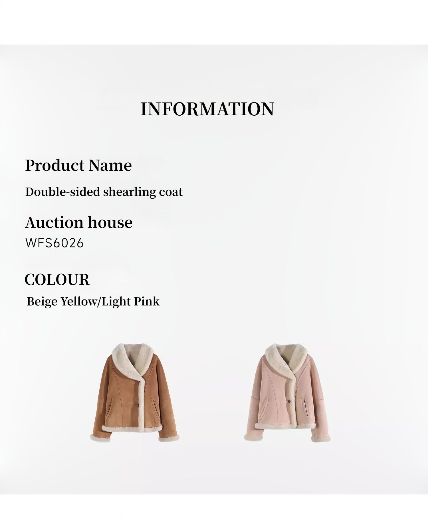 "Bella Poetry" Reversible Artificial Compound Leather Shearling Short Jacket-1