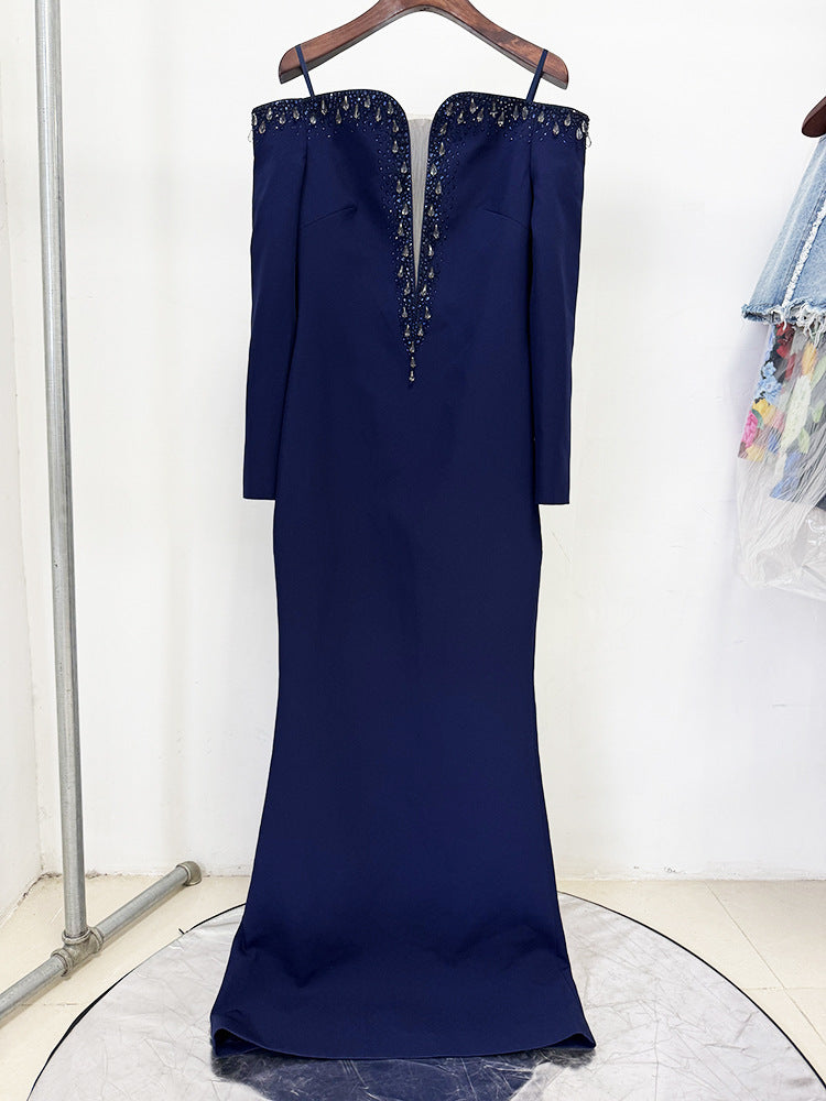 The Midnight Royale Embellished Gown-2