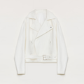 "Modern Past" practical personality linen draped trapezoidal jacket-5