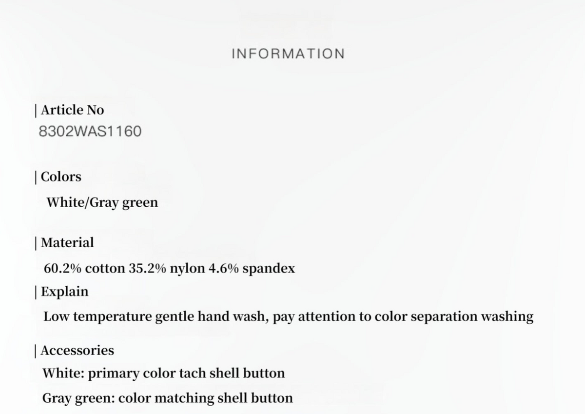 "Heart's Desire" high-end high-density nylon cotton drapes stylish all-match silhouette shirt-3