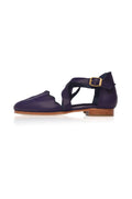 Mangrove Cross-Strap Leather Ballet Flats-4