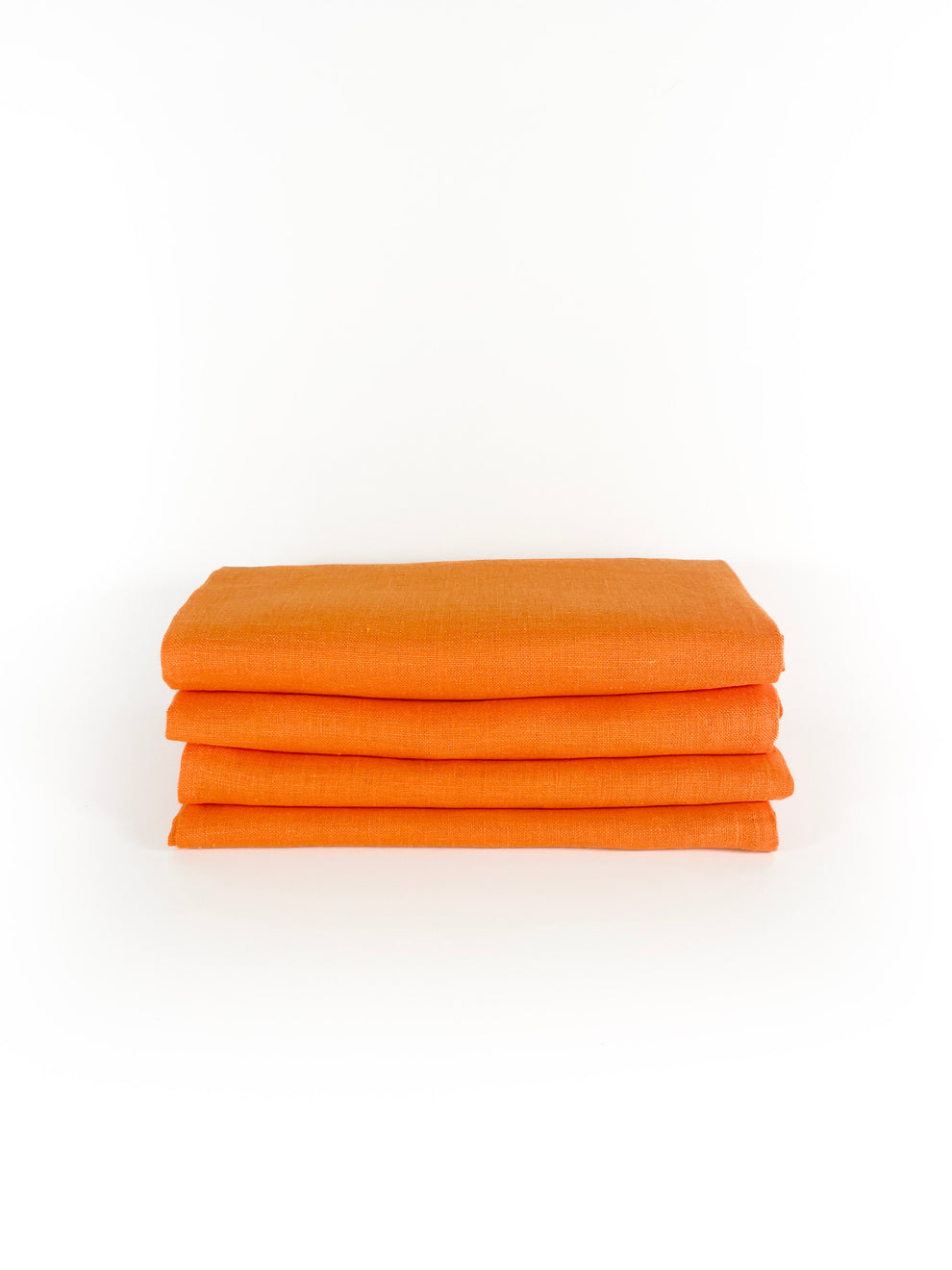Orange Linen Napkin Set-3