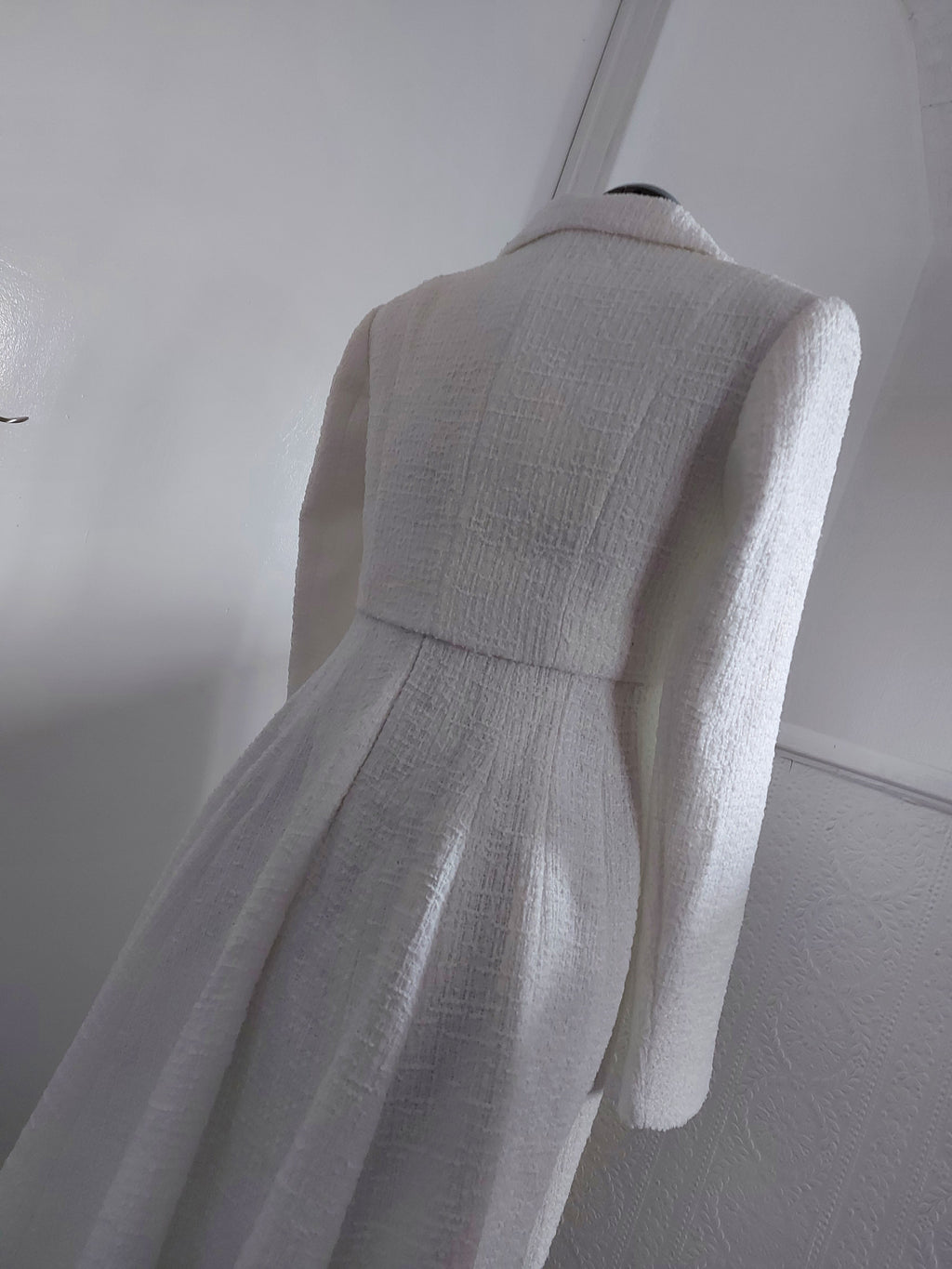 The pleated swing bridal retro dress suit-4