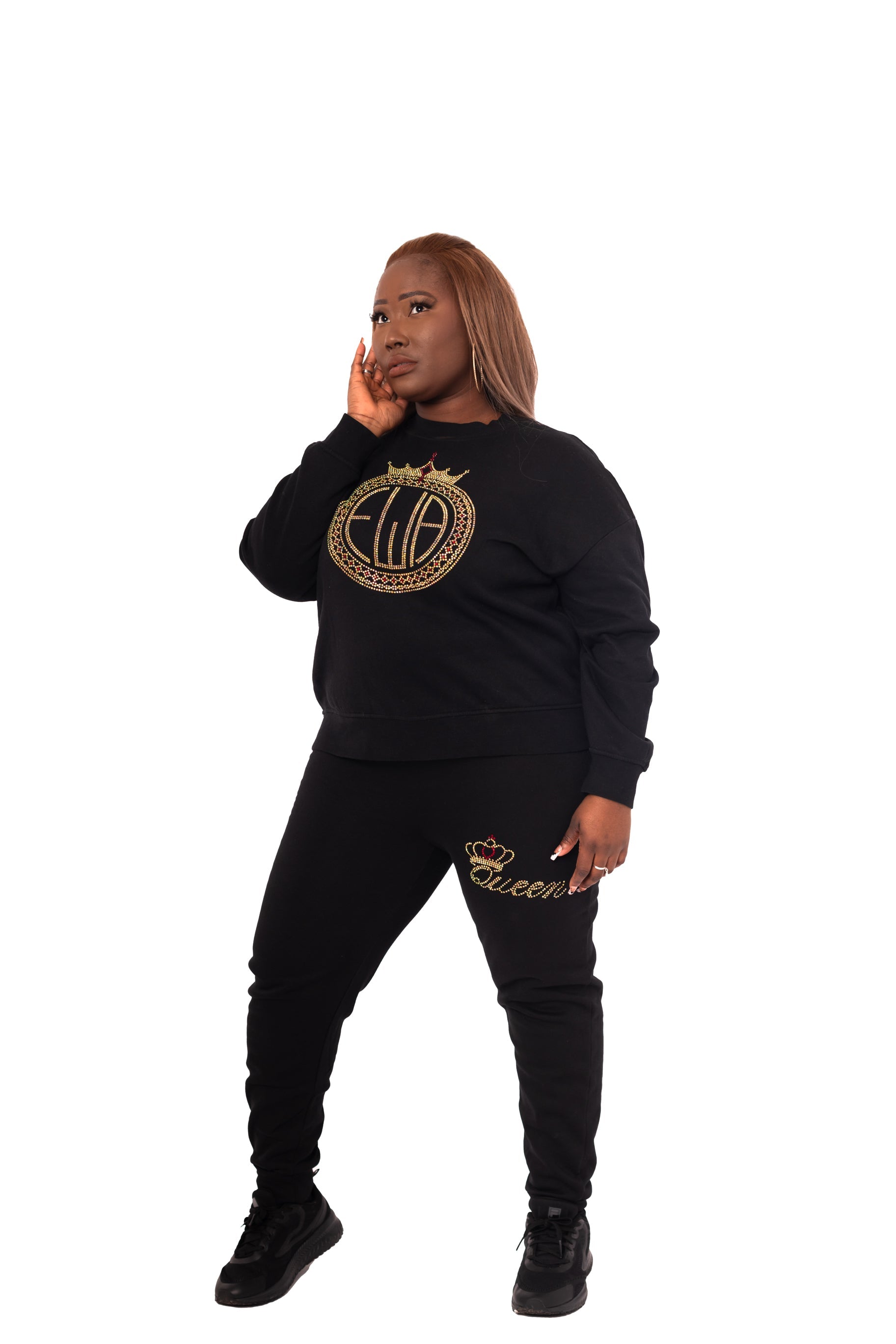 Sweatshirt & Joggers Set  | Branded Woman-2