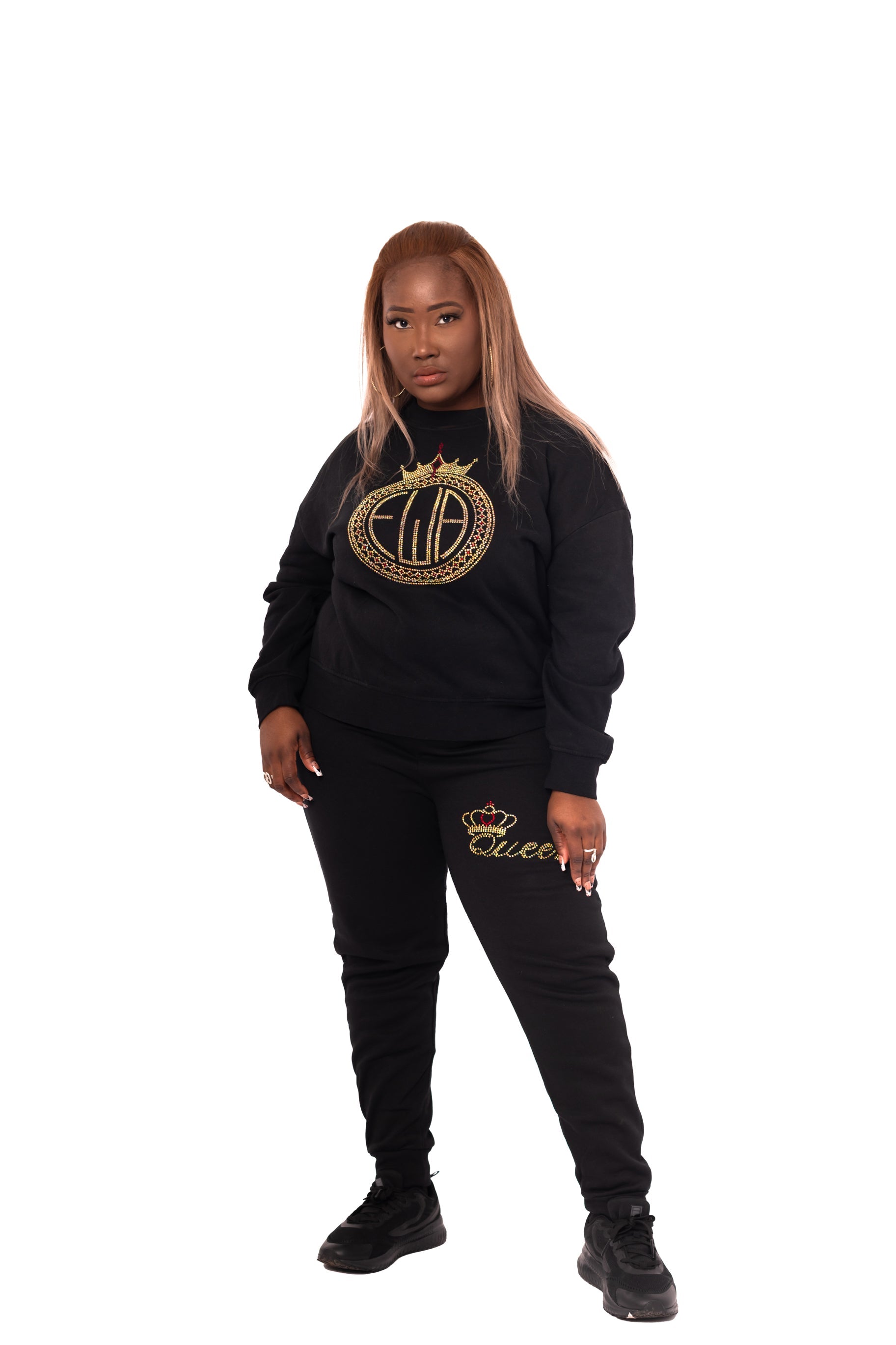 Sweatshirt & Joggers Set  | Branded Woman-4