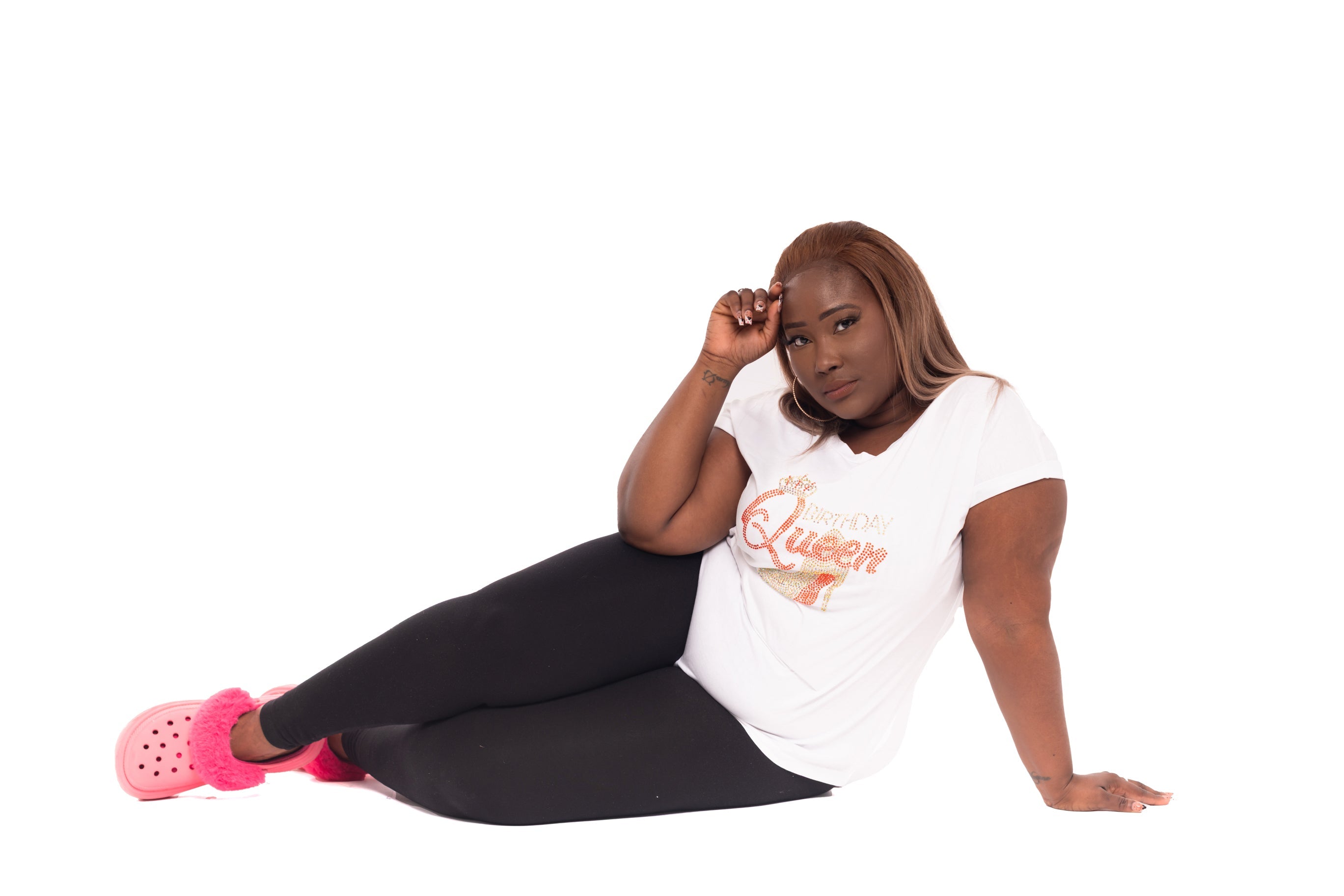 Blinged Birthday T Shirt-4