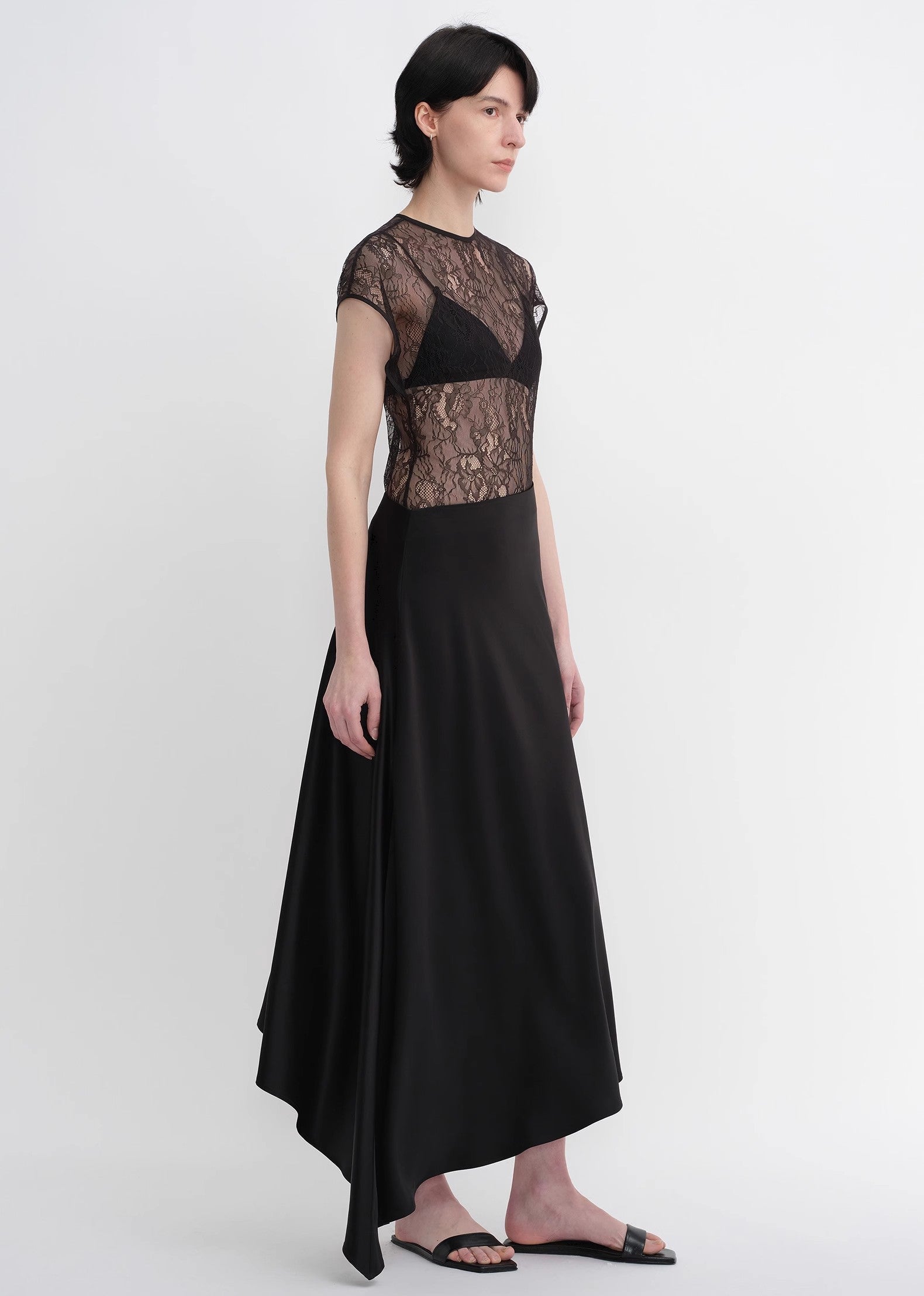 Women's Acetate Fishtail Skirt-4
