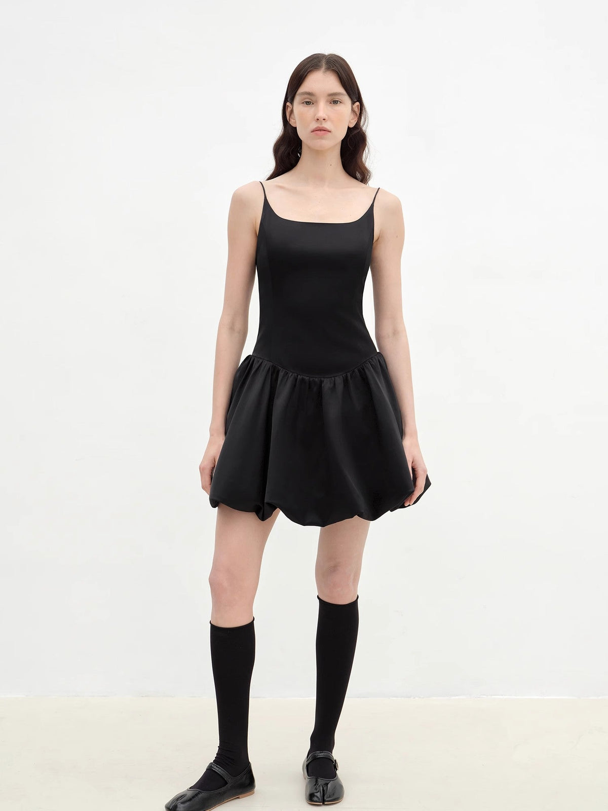 "Ballet" Acetate Satin Luxury Slip Dress-0
