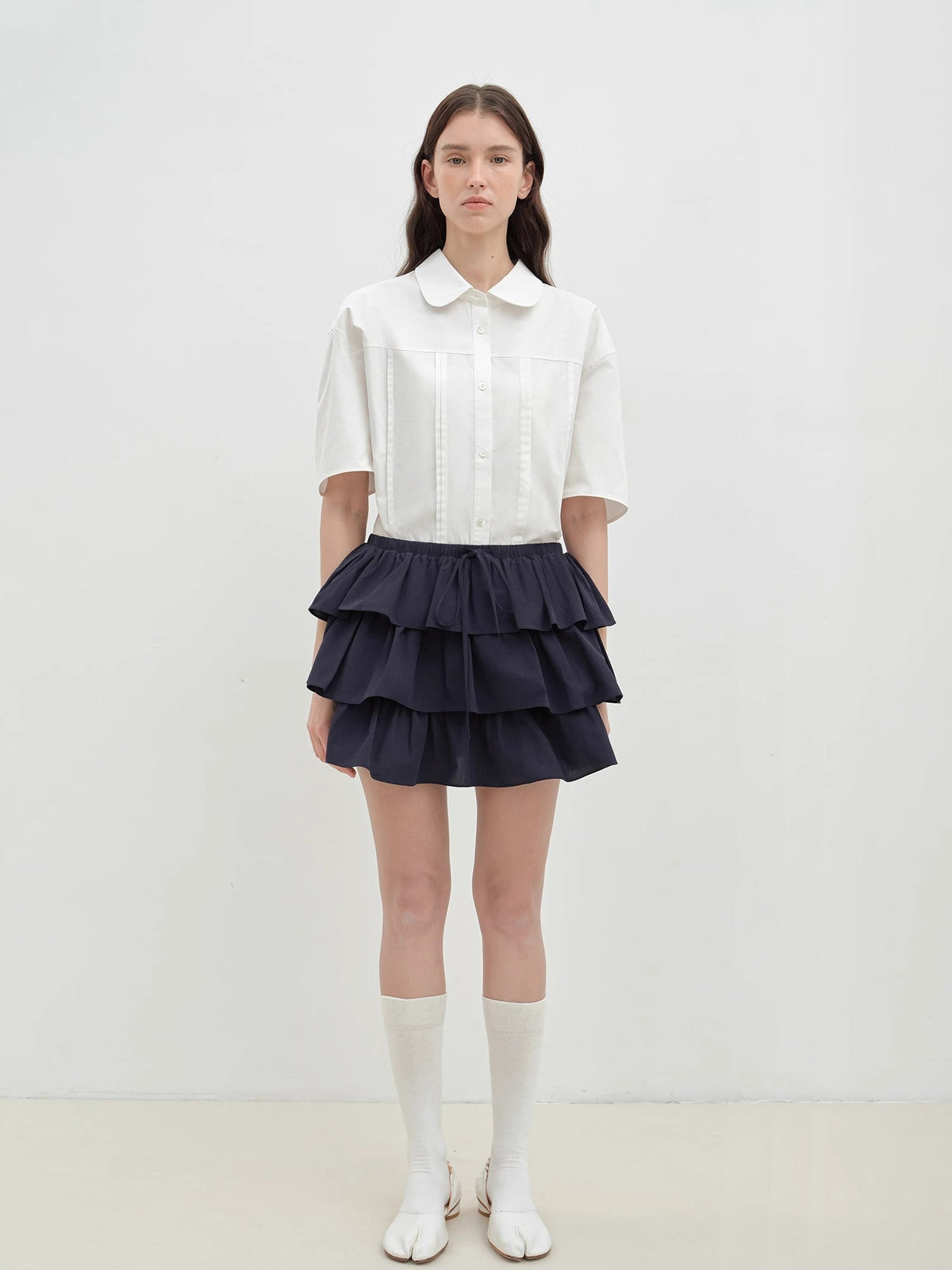 "Sea Salt & Sugar" cotton short-sleeved shirt-0