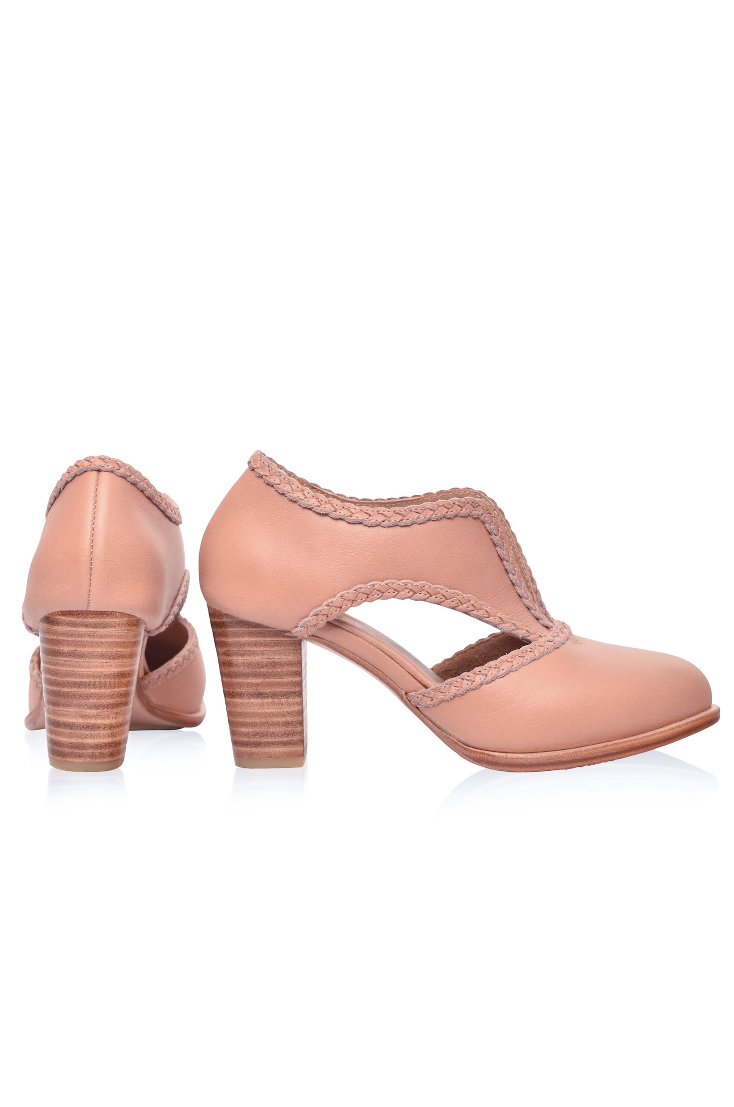 Spirit Walker Leather Heel Booties-3