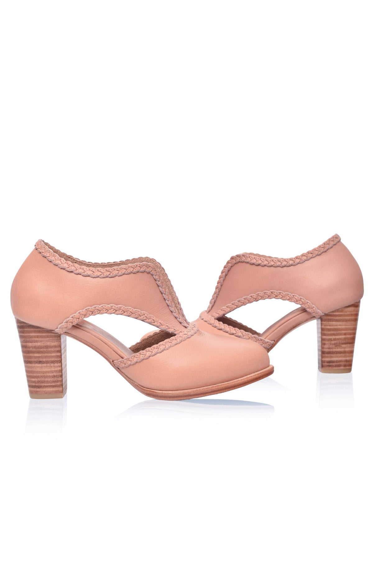 Spirit Walker Leather Heel Booties-4