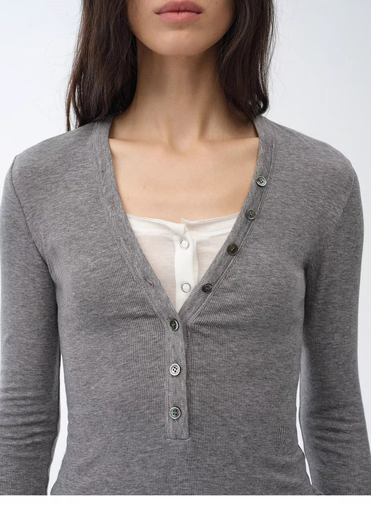 "Pure Fashion" Slim Fit Tencel Wool Sweater-2