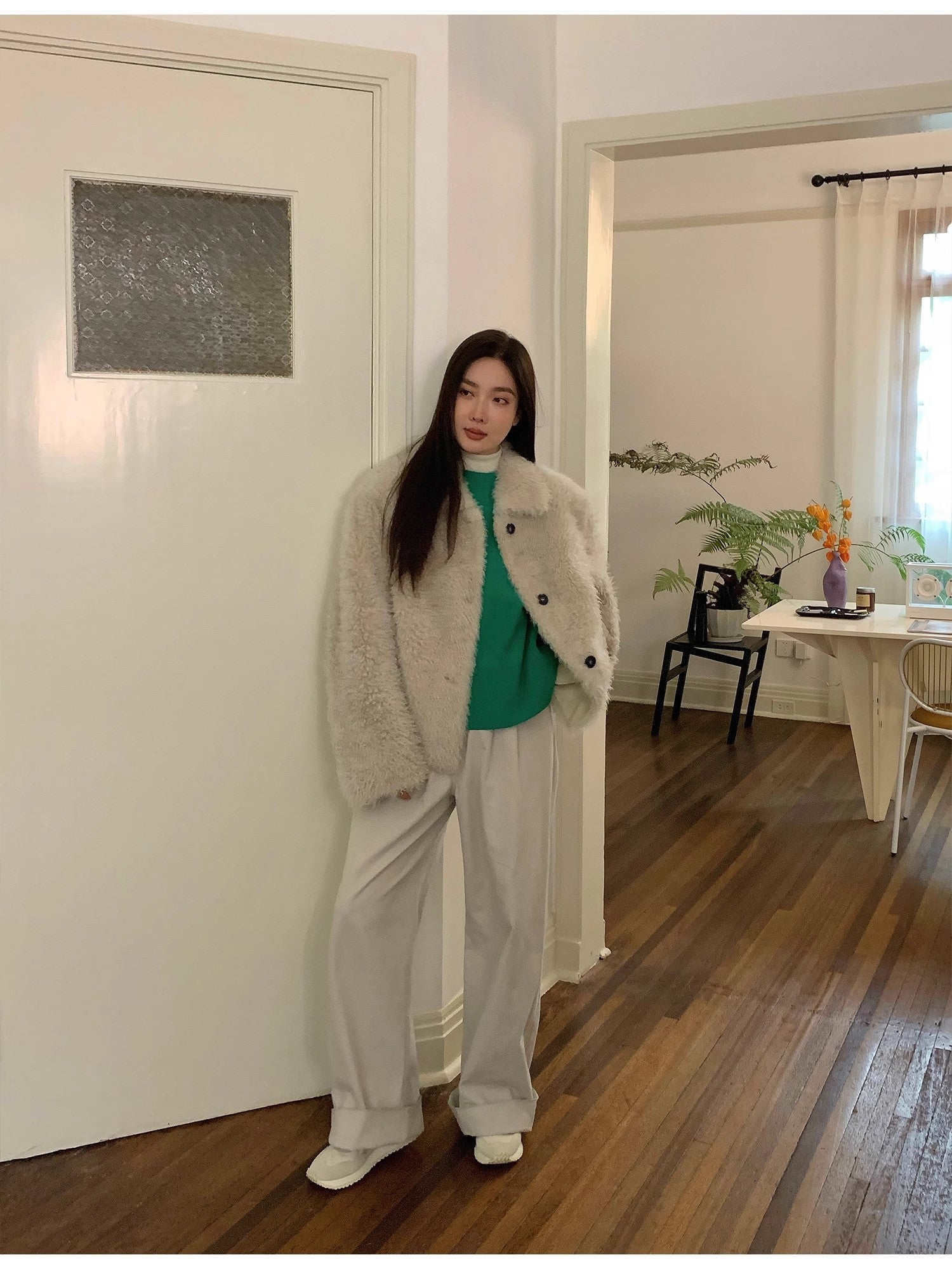 Cloud Coffee Imported Merino Sheepskin-0