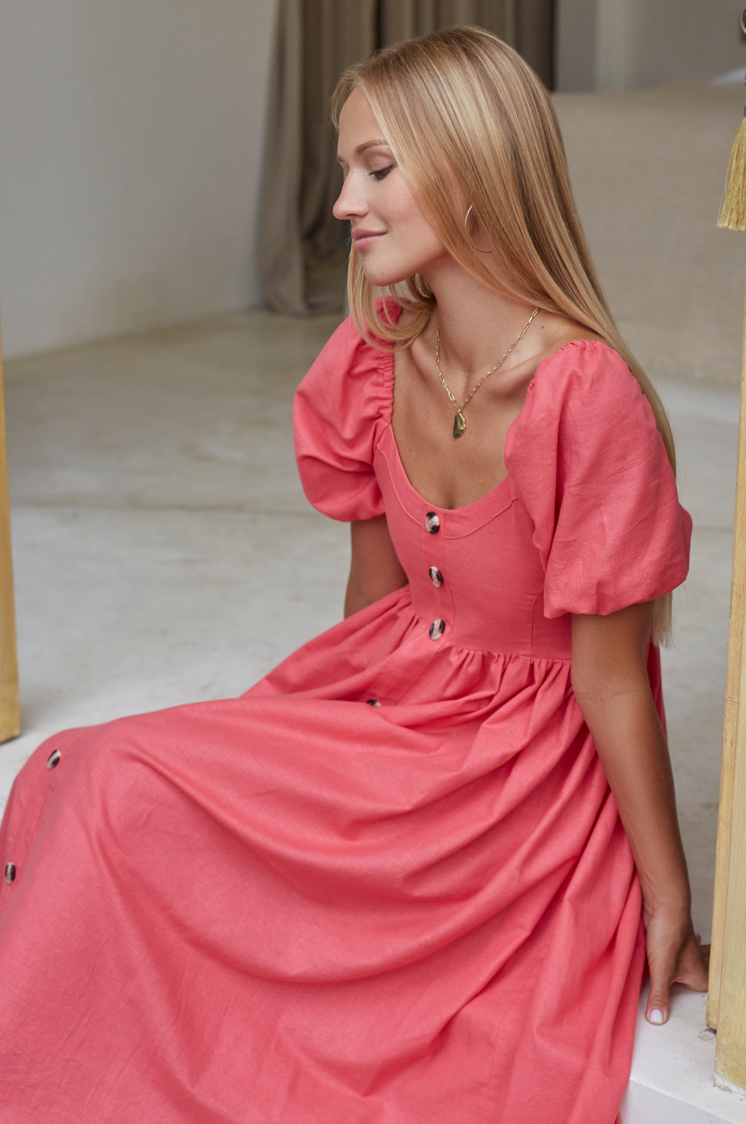 Adele Midi Dress (Sale)-0