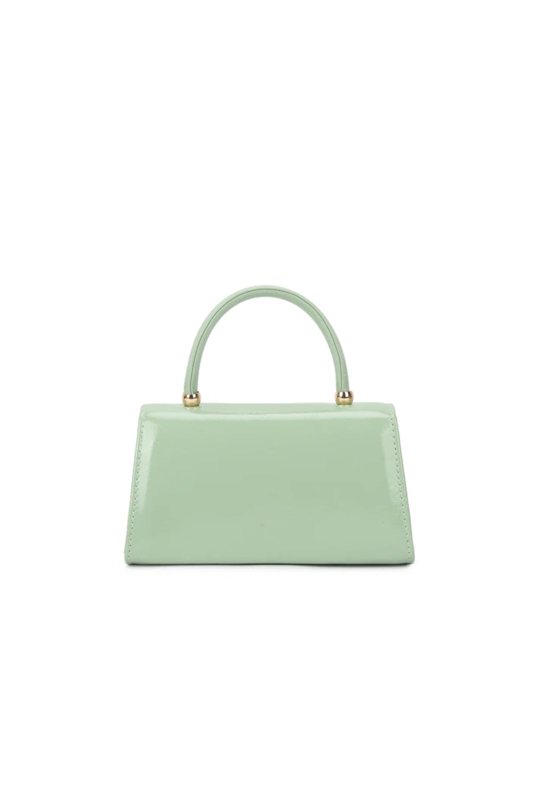 Mint Top Handle Small Handbag with Chain-2