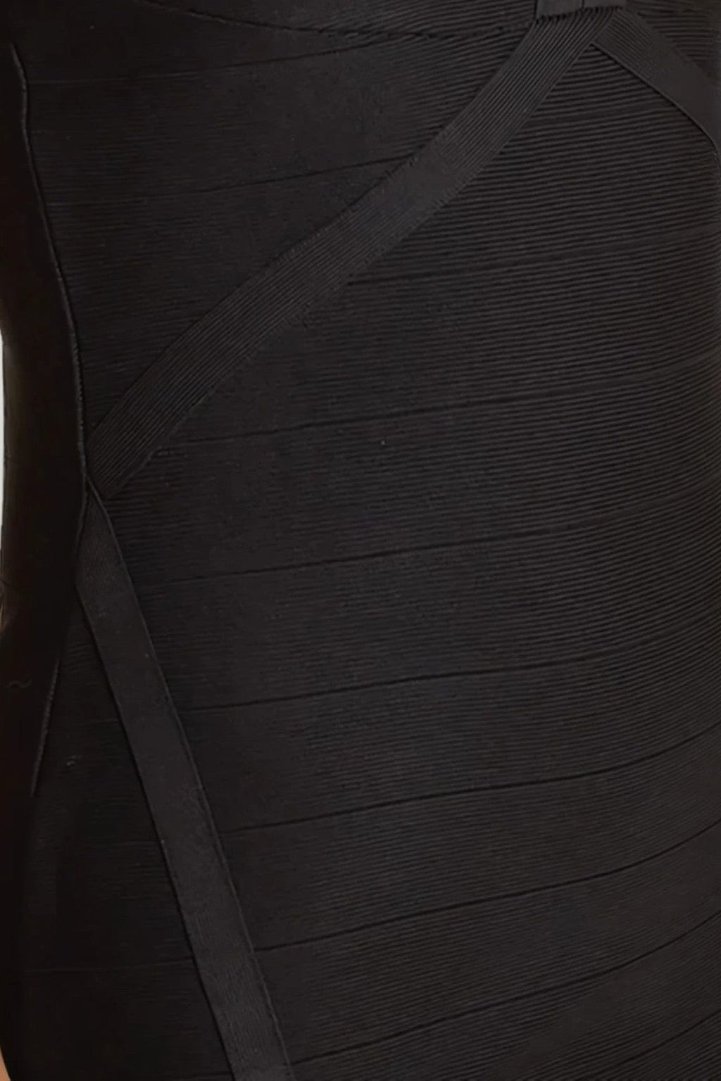 Black Bandage Bodycon Mini Dress-4