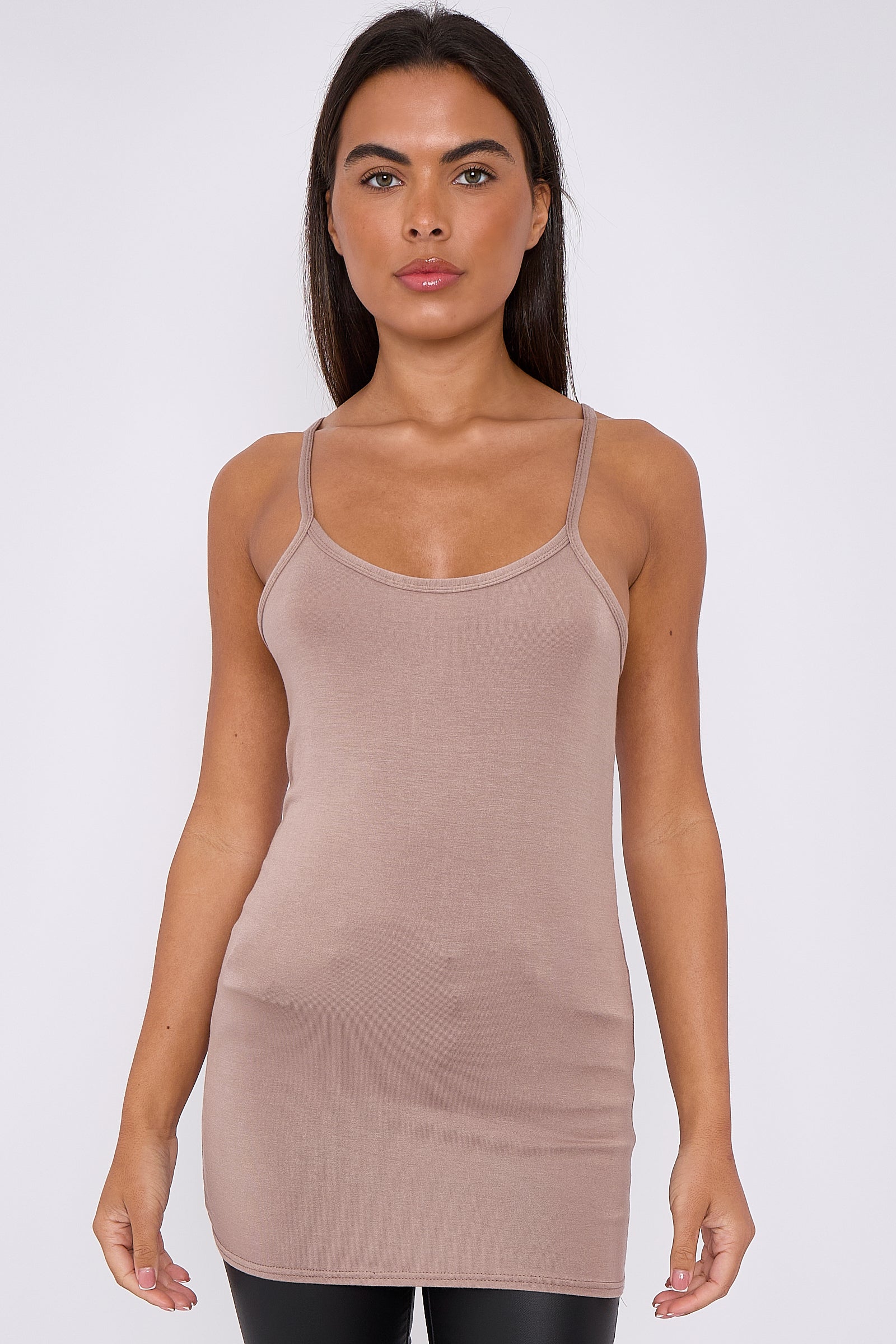Mocha Strappy Top-0