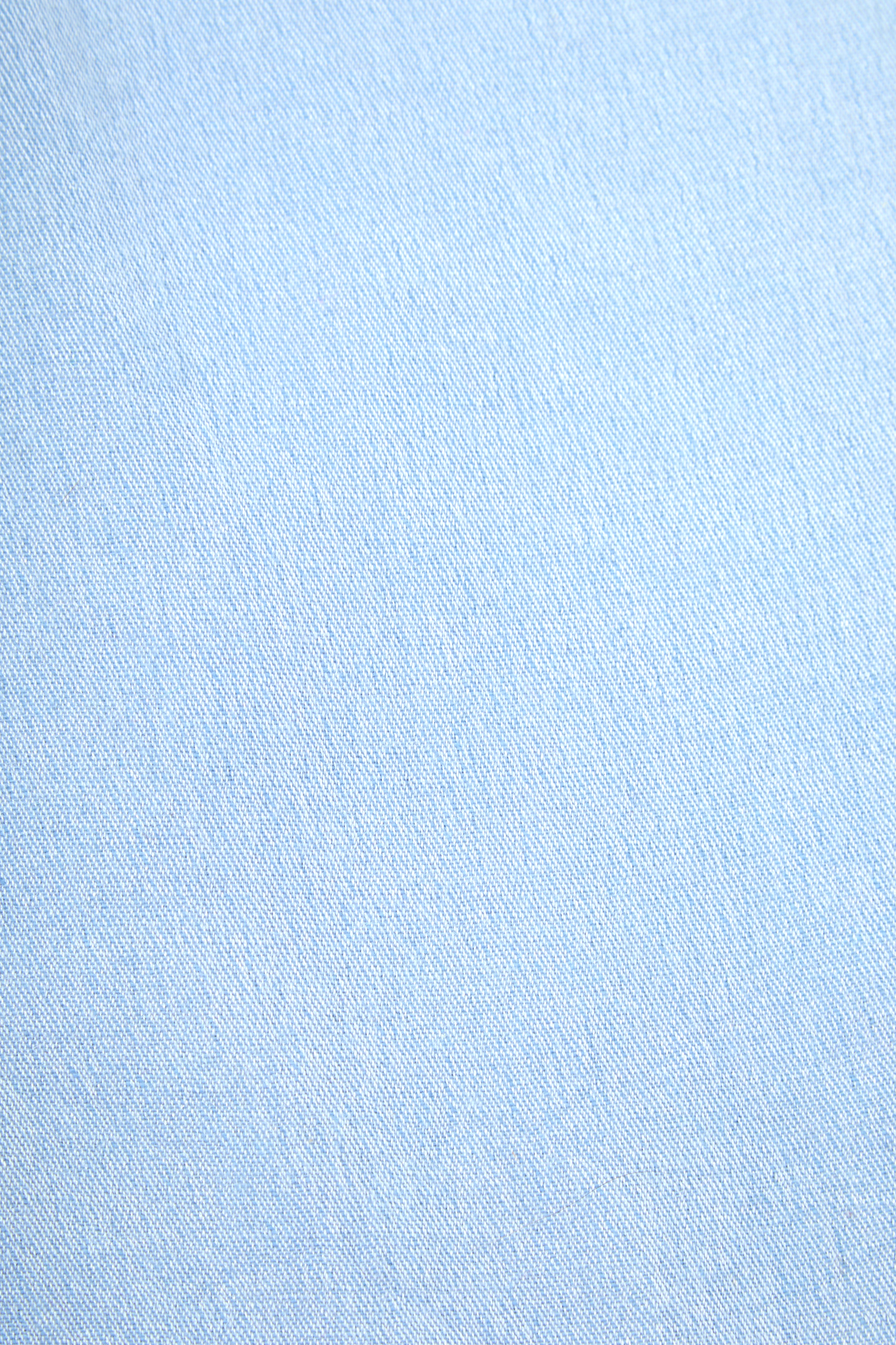 Blue Pashmina Shawl with Beaded Tassels-4