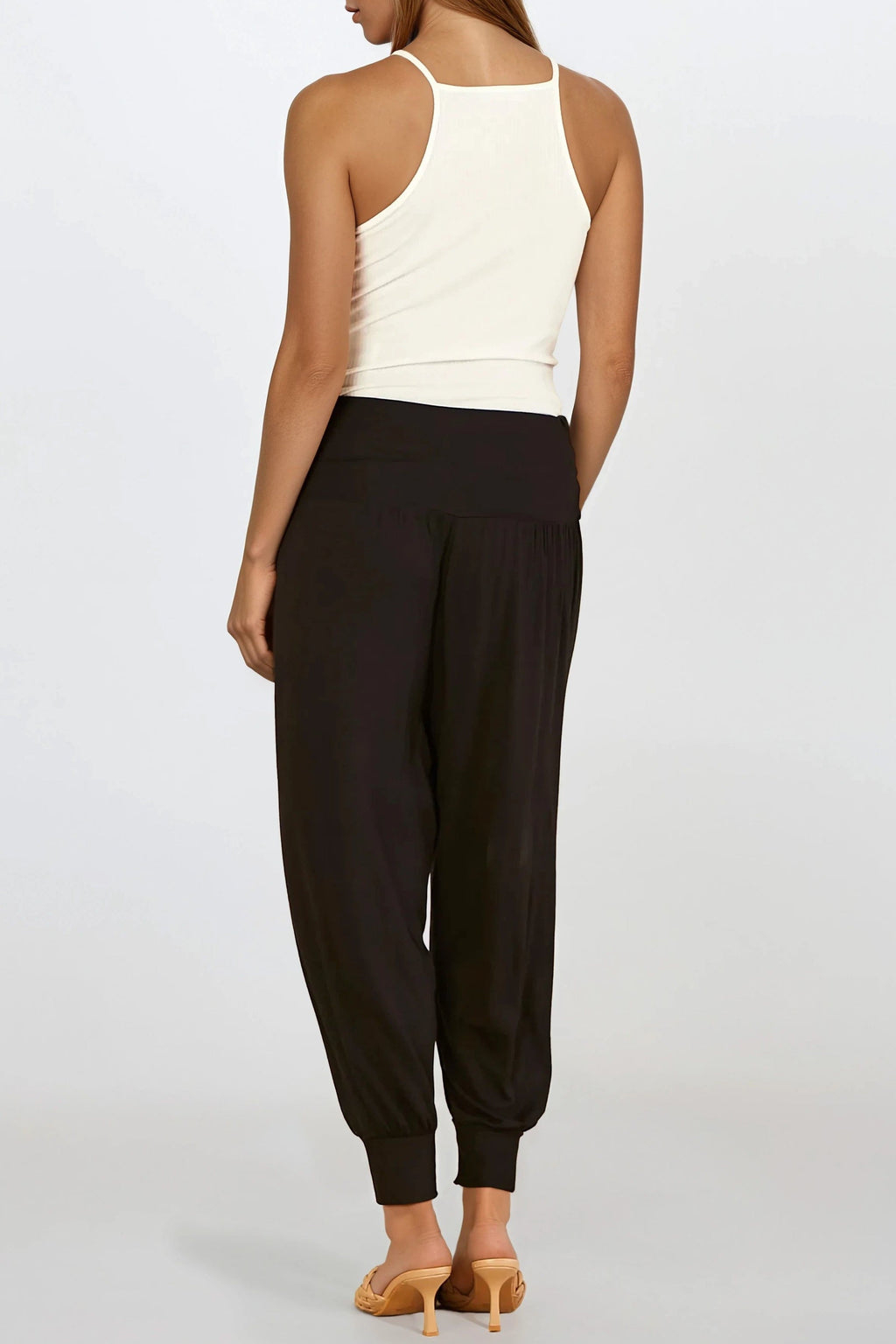 Black Harem Pants-3