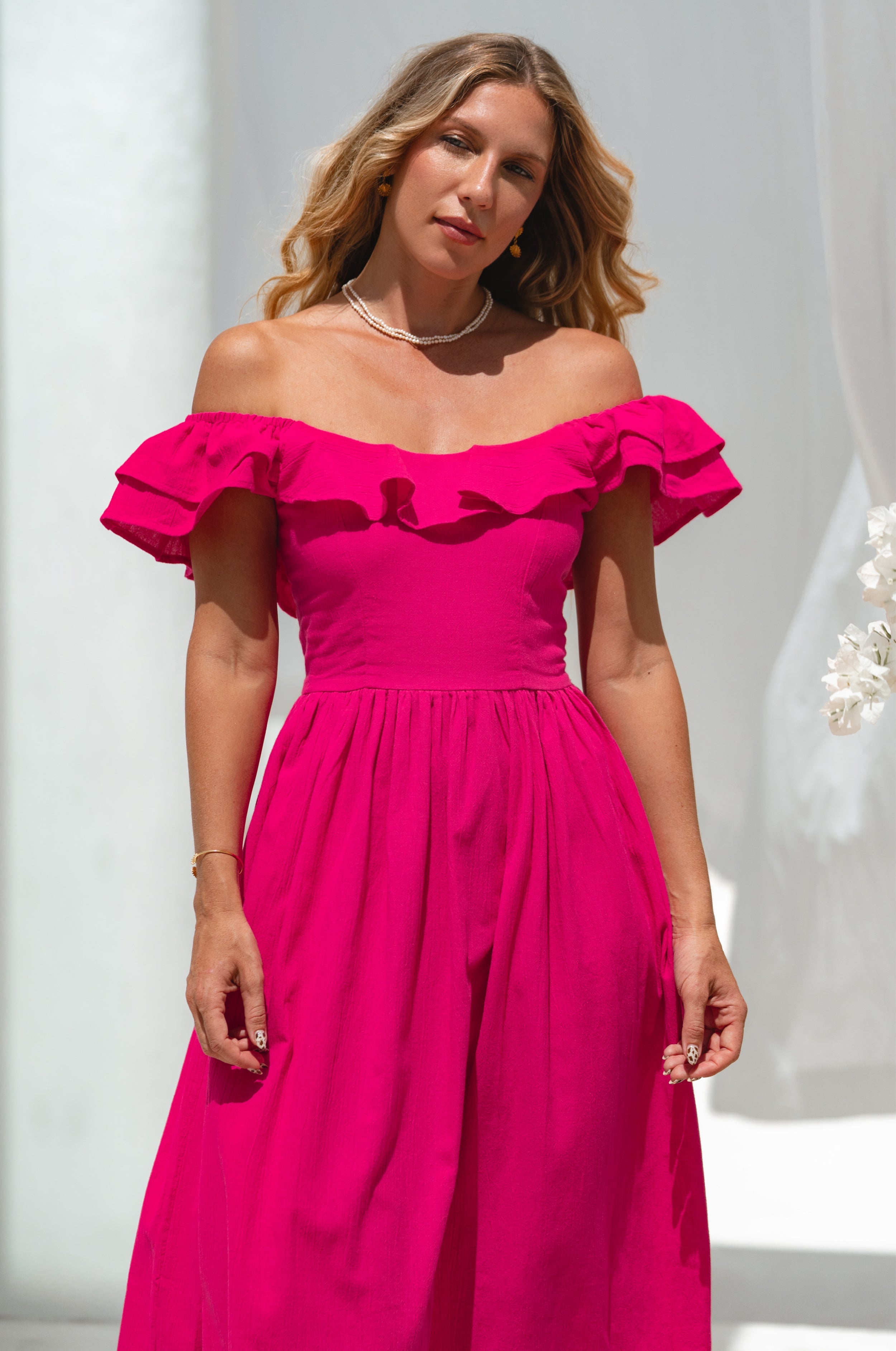 Alethea Summer Midi Dress-3