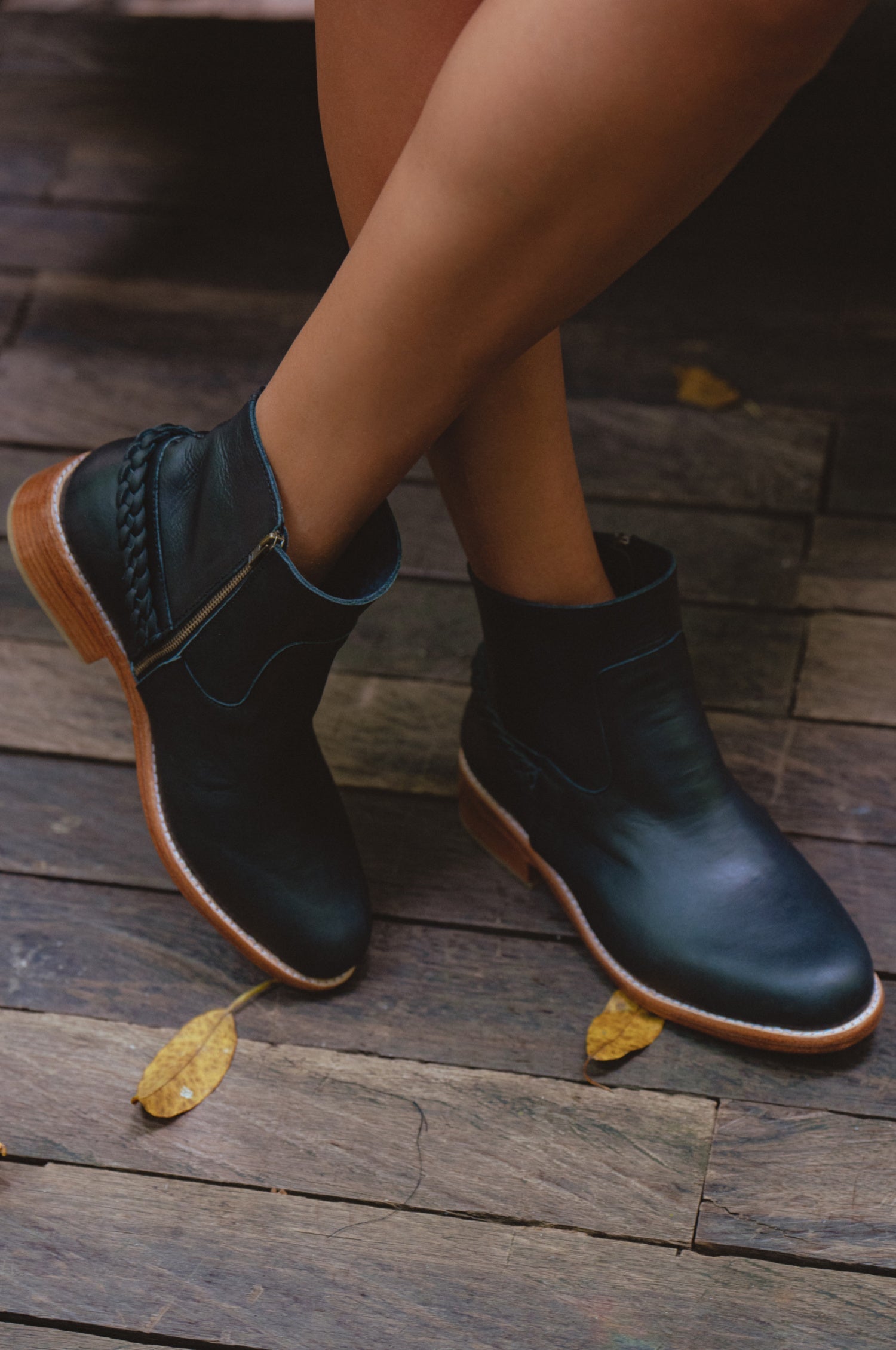 Alexa Chelsea Ankle Leather Boots-0