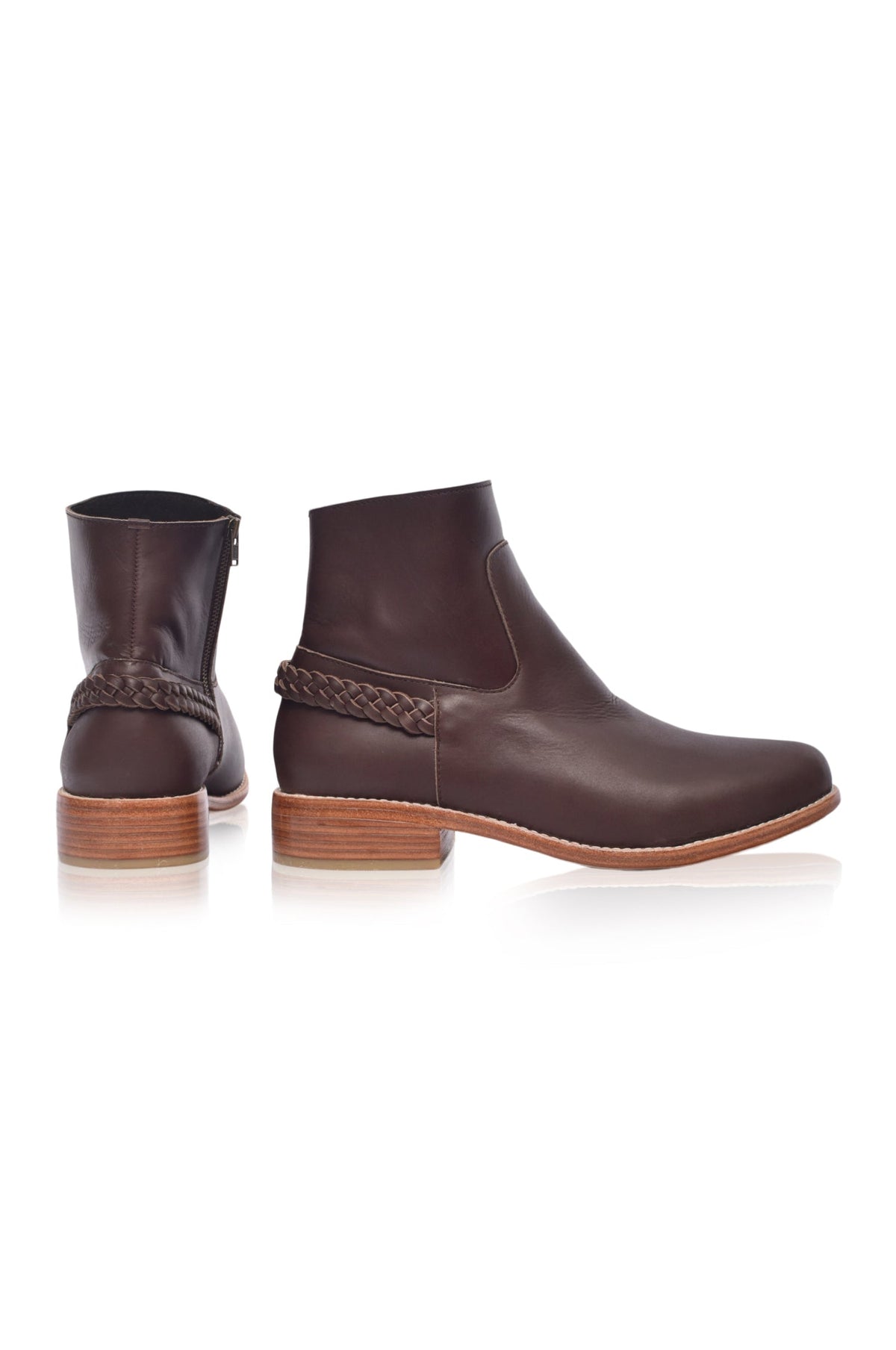 Alexa Chelsea Ankle Leather Boots-3