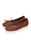 Alexandra Woven Leather Flats (Sz. 4, 5 & 9, 10)-1