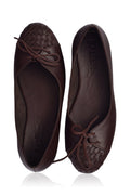 Alexandra Woven Leather Flats-1