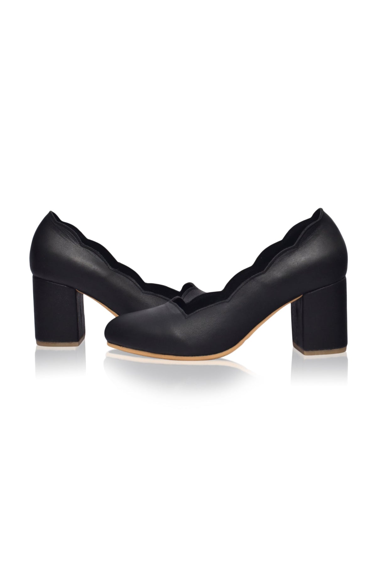 Alia Classic Leather Heels-3