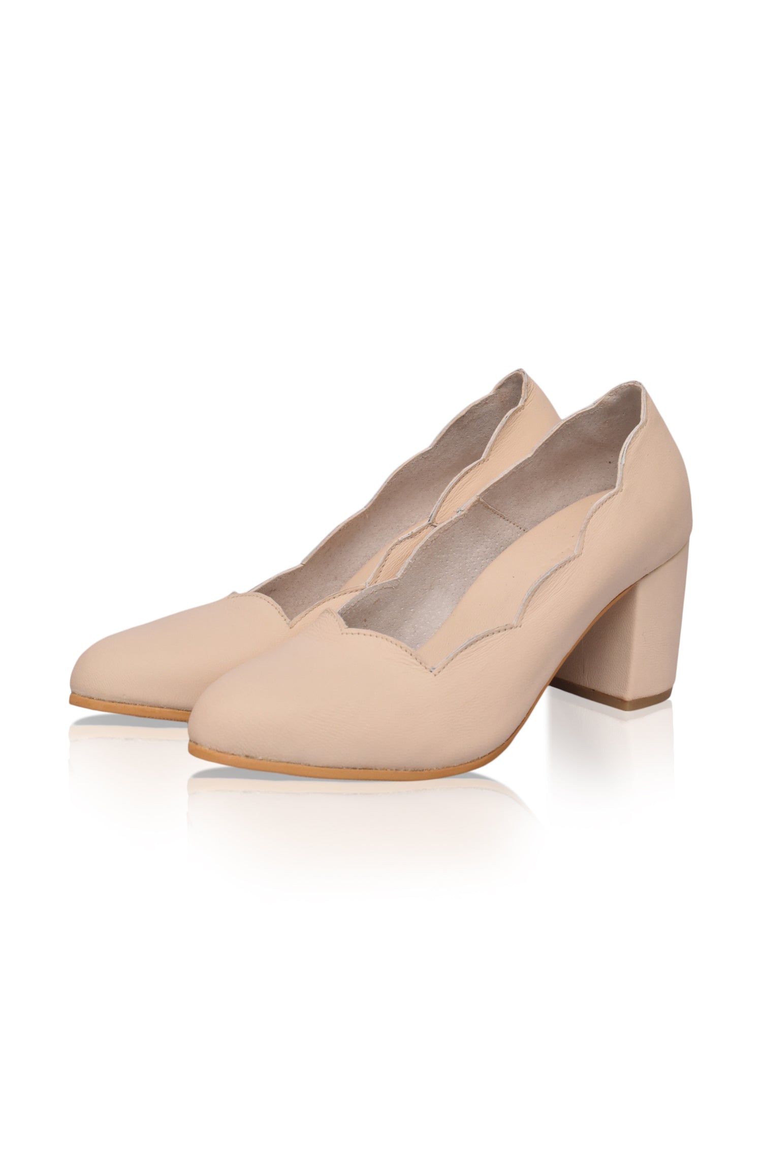 Alia Classic Leather Heels-2