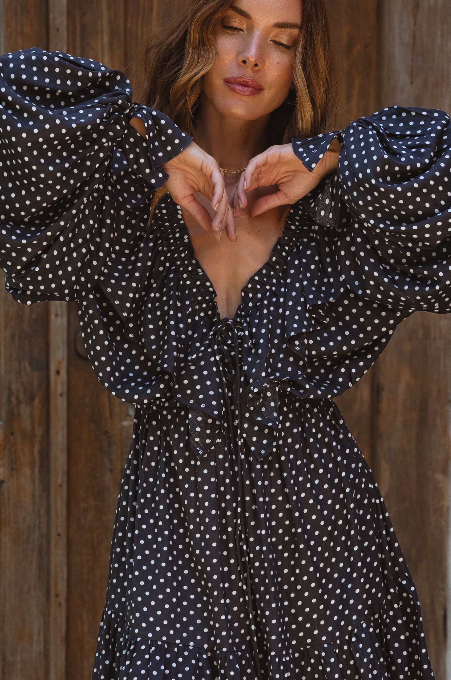 Alice Long Sleeve Mini Dress-0