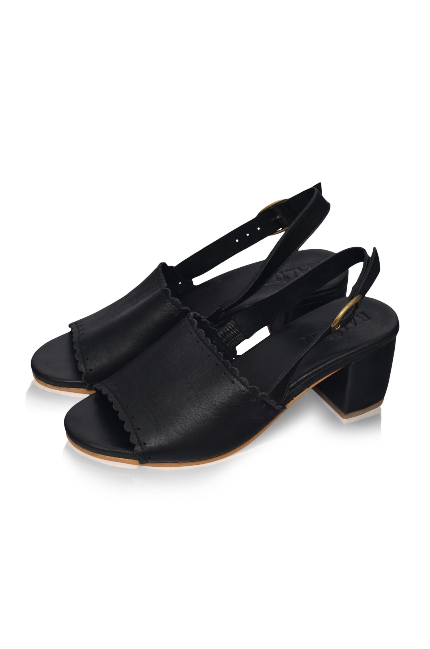 Amber Low Heel Sandals-2