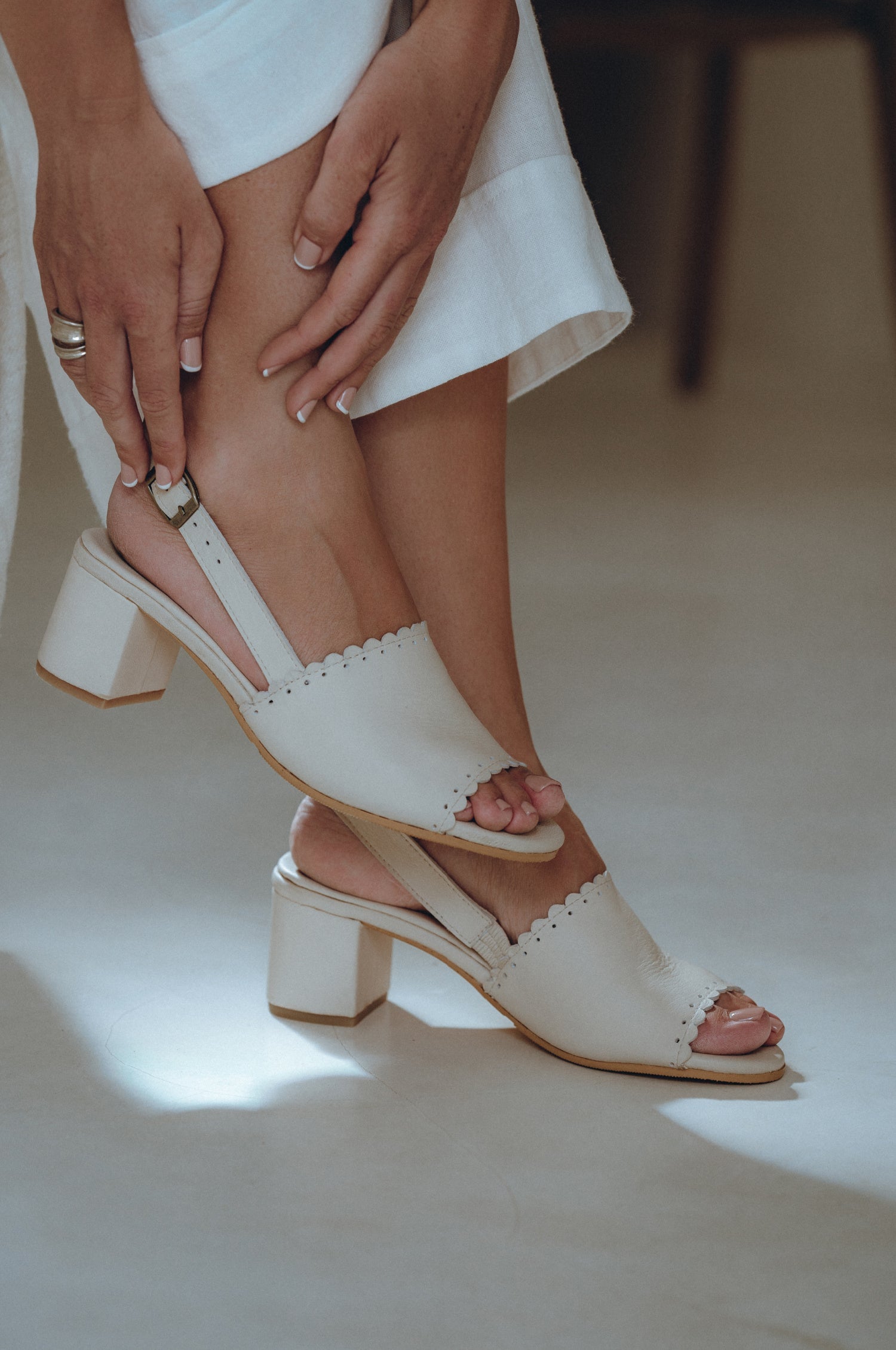 Amber Low Heel Sandals-0