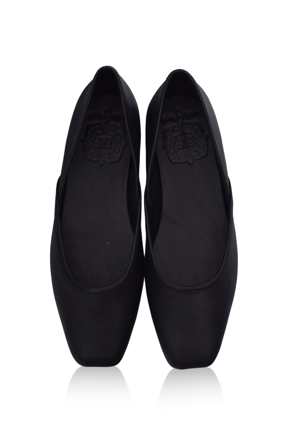Amore Square Toe Ballet Flats-4