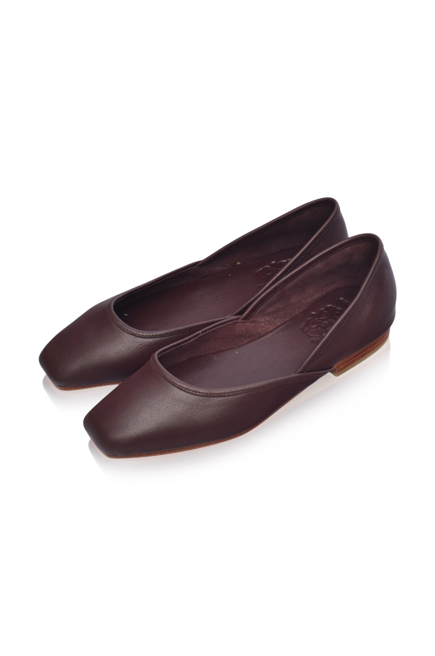 Amore Square Toe Ballet Flats-4