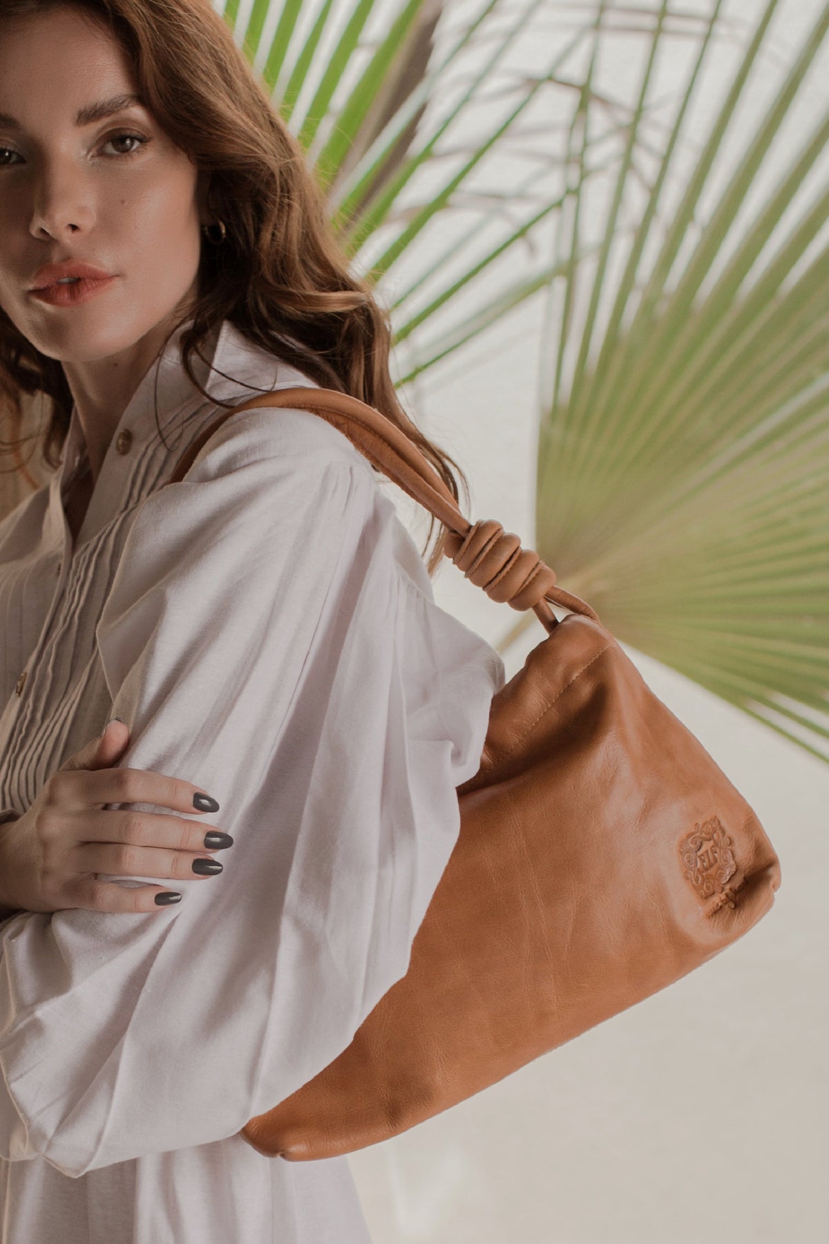 Anastasia Ruched Mini Bag-4