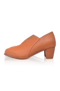 Ange Leather Booties 5 cm Heel (Sz. 11)-0