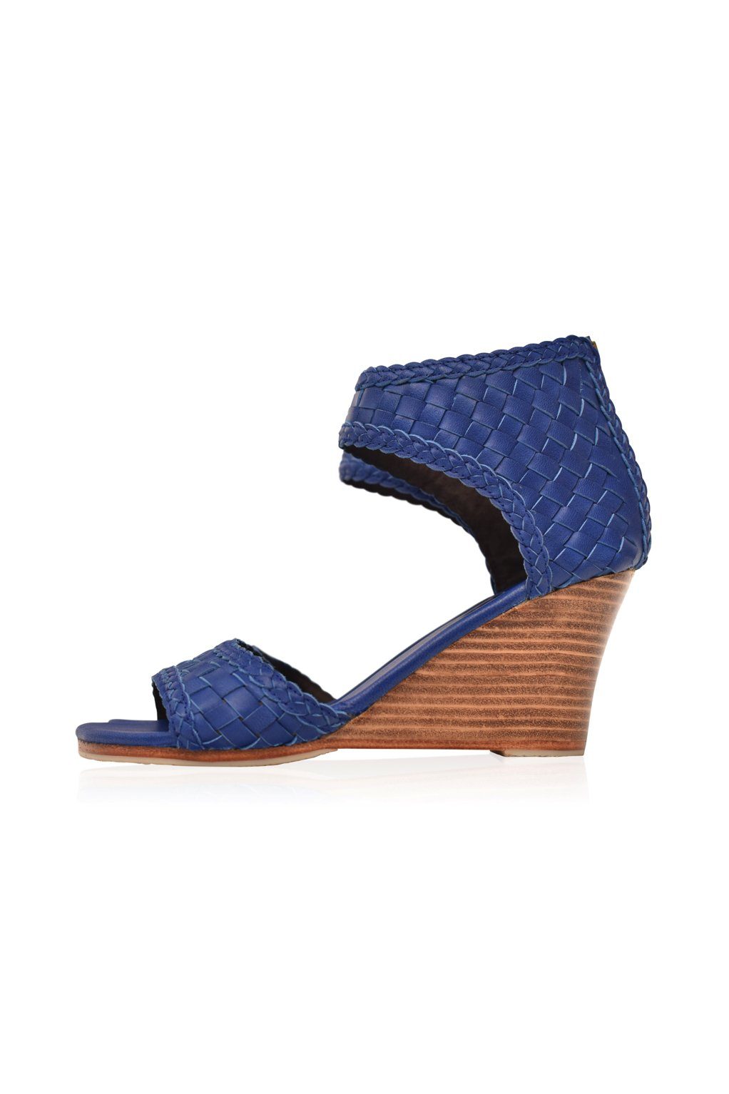 Athena Woven Wedge Sandals-5