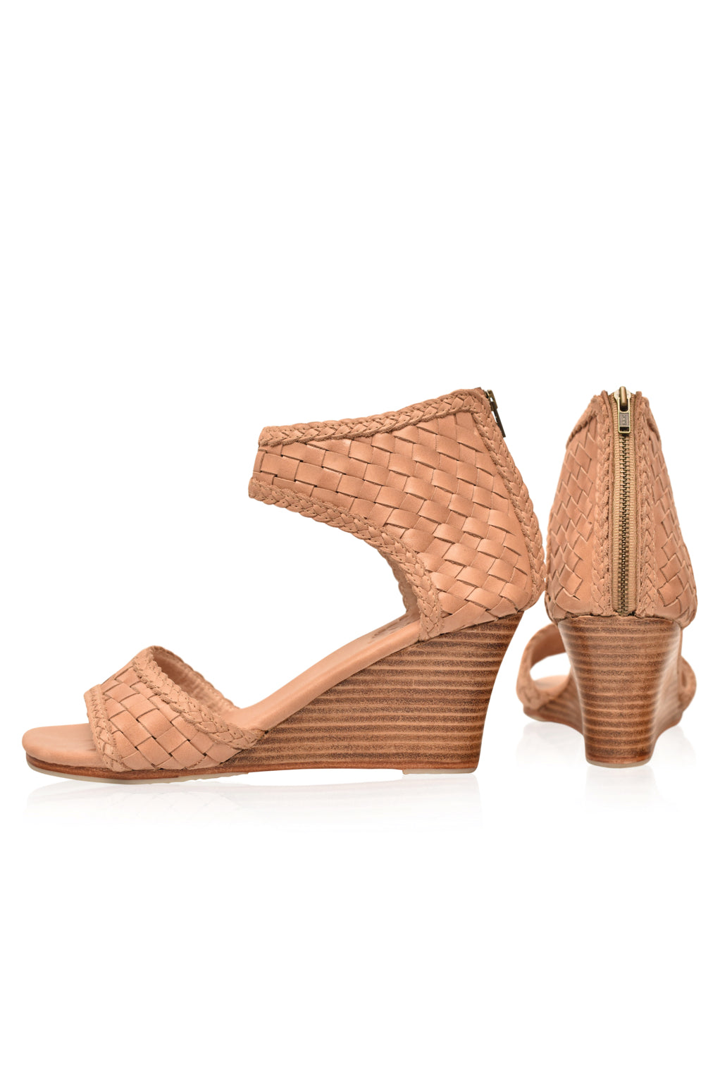 Athena Woven Wedge Sandals-4