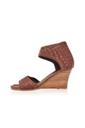 Athena Woven Wedge Sandals-1