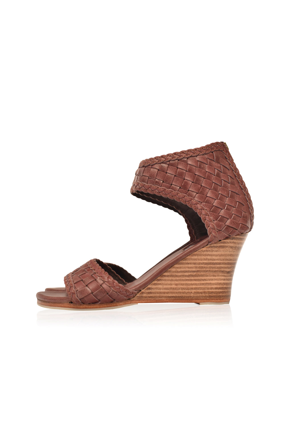 Athena Woven Wedge Sandals-5