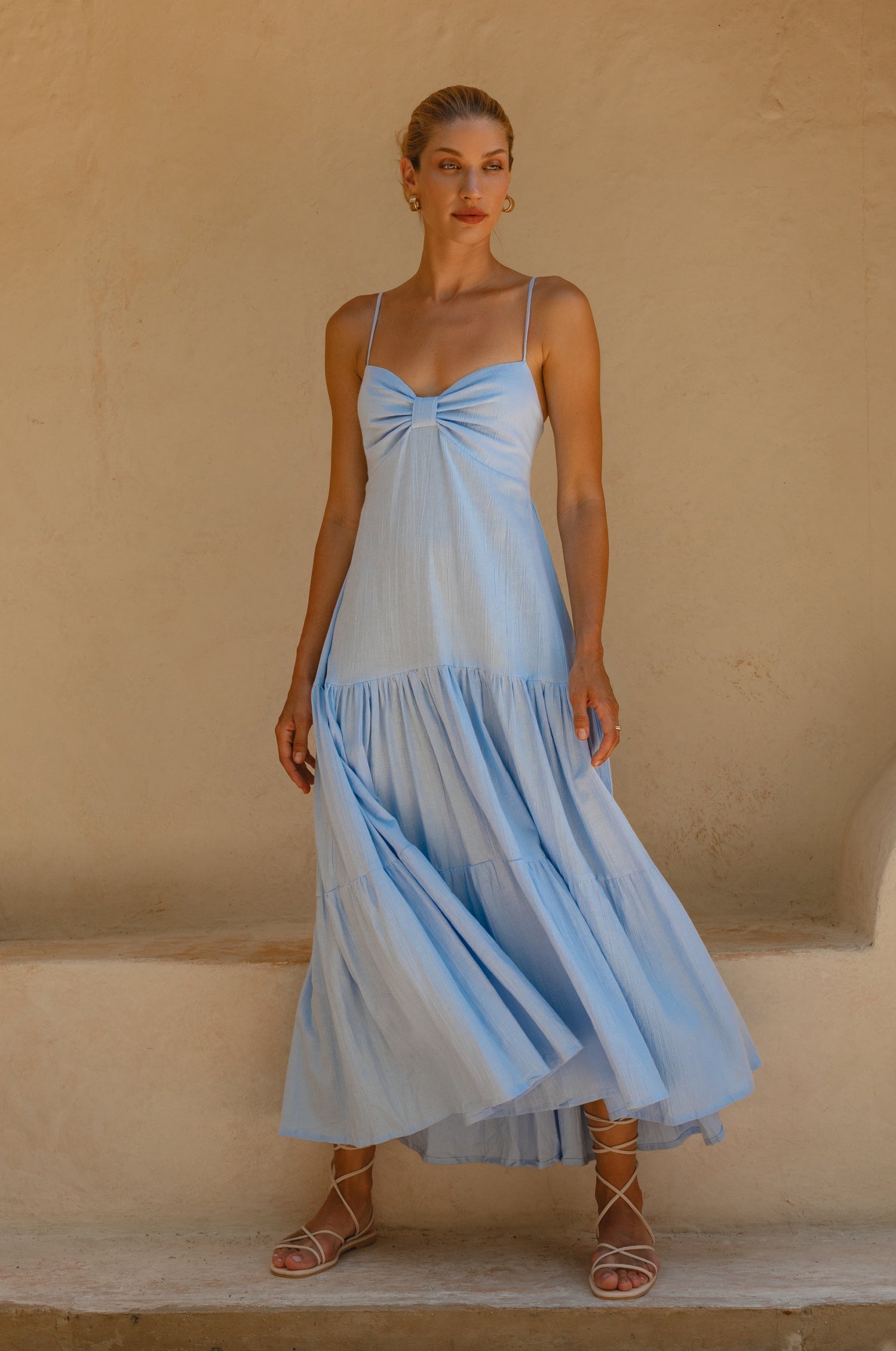 Aurelia Linen Maxi Dress-1