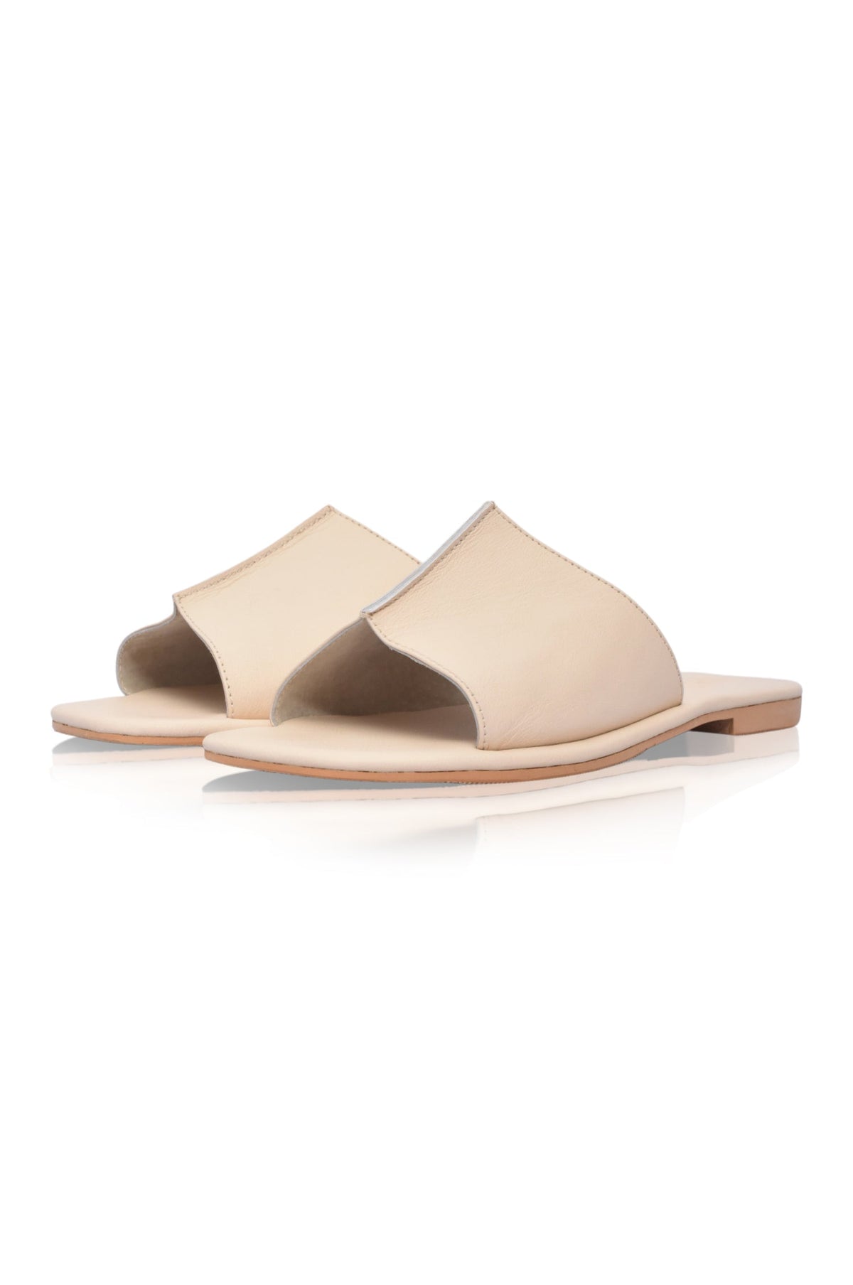 Bilbao Leather Slides-2