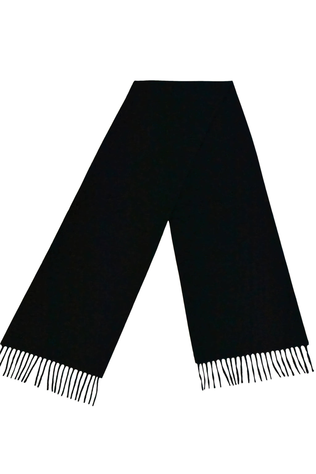 Black Merino Scarf-4