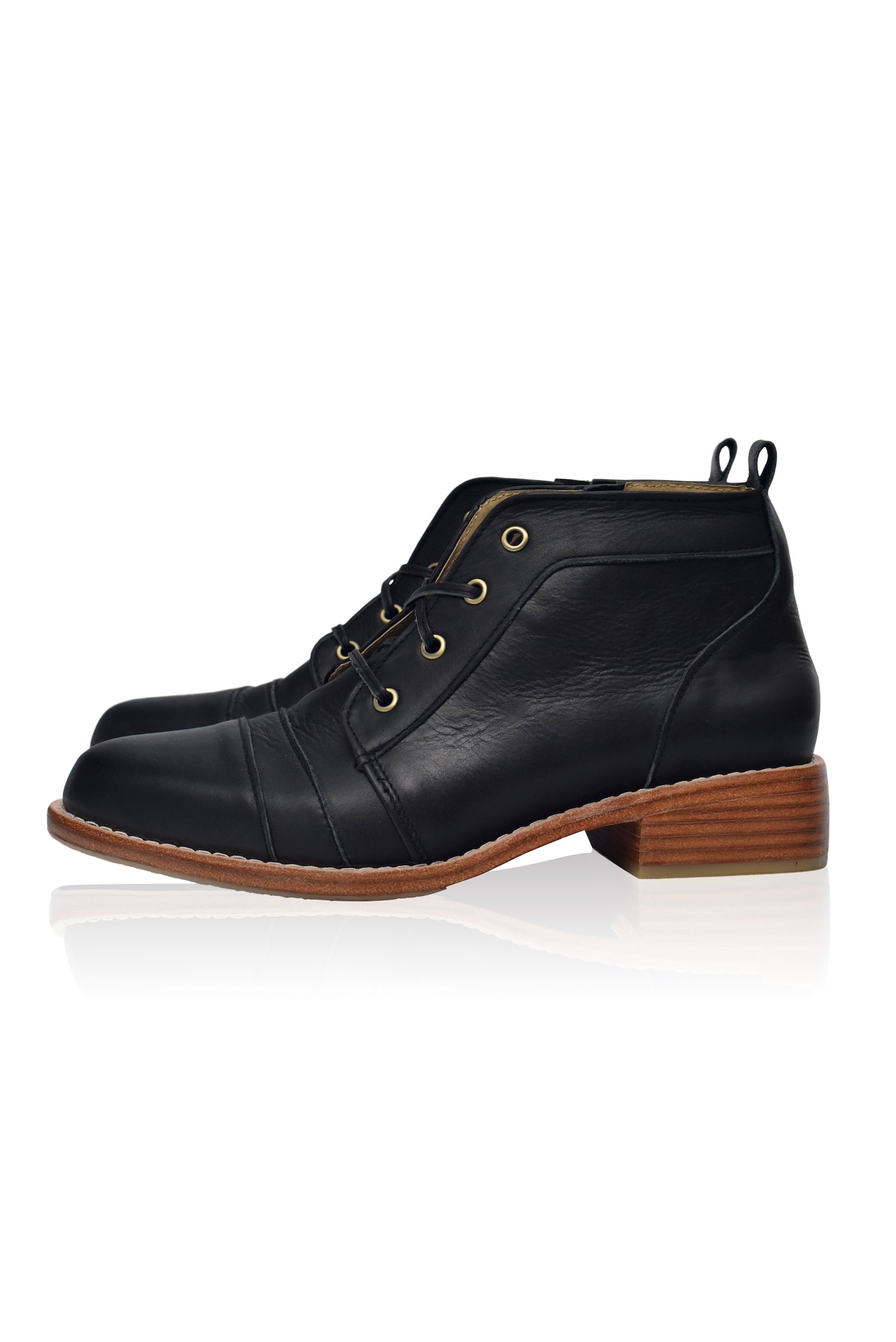 Passage Lace-Up Leather Boots-5