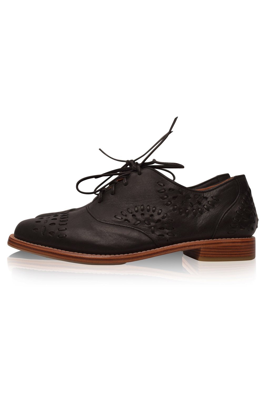 Heartbreak Leather Oxfords-4