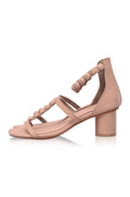 Bon Bon Wooden Heel Leather Sandals-1